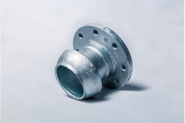 3" (89) Male Coupling with flange DN 80 PN 10/16 type Perrot galvanized